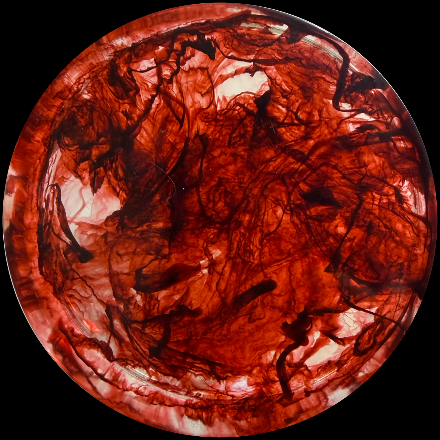 “Blood in the Water” Resin Turkey Pot Call Blank