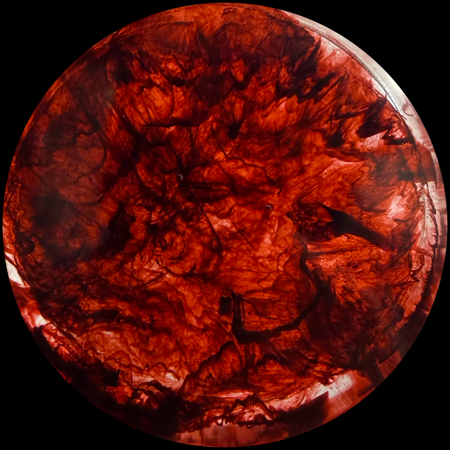 “Blood in the Water” Resin Turkey Pot Call Blank