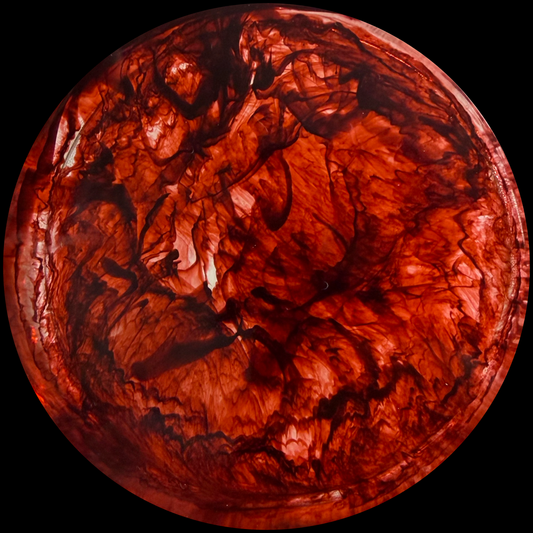 “Blood in the Water” Resin Turkey Pot Call Blank