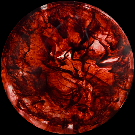 “Blood in the Water” Resin Turkey Pot Call Blank