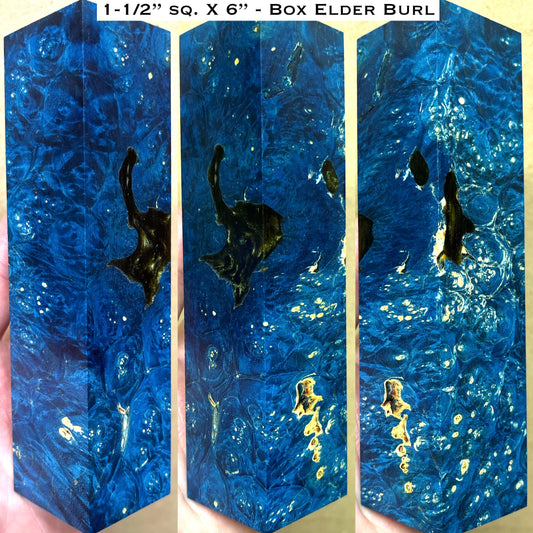 Stabilized Box Elder Burl 6” Hybrid Duck Call / Handle Blank